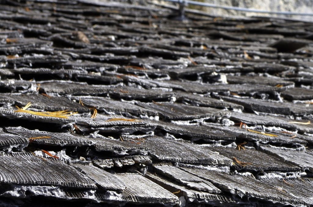 roof, shingles, wood clapboard, wooden roof, shingle roof, architecture, alps, building, traditional, old, material
